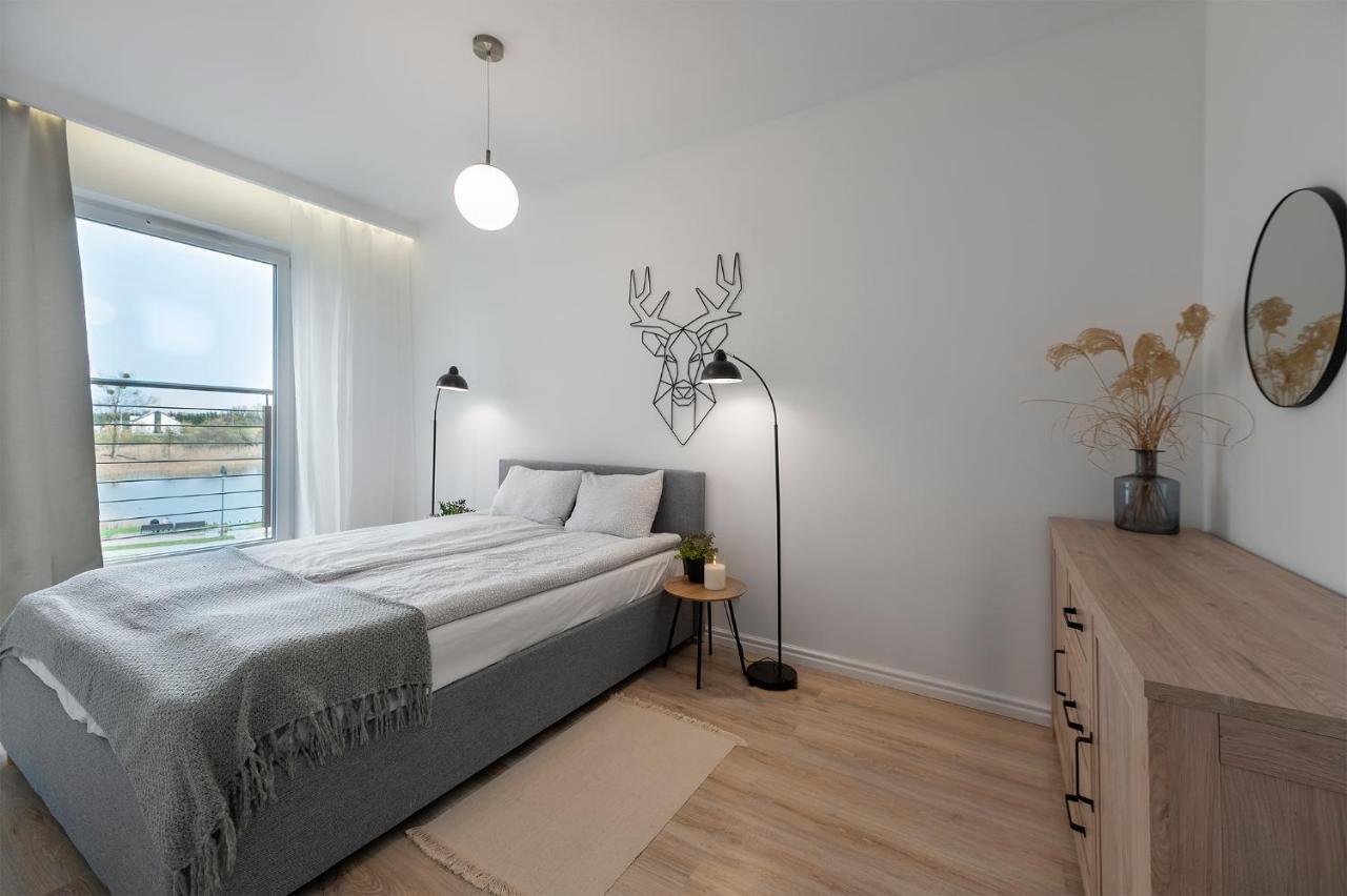 River View - Widok Na Wode, Parking W Hali, Winda, 3Pok I 5 Lozek, Klima, Netflix I Max, Centrum Ilawa Esterno foto