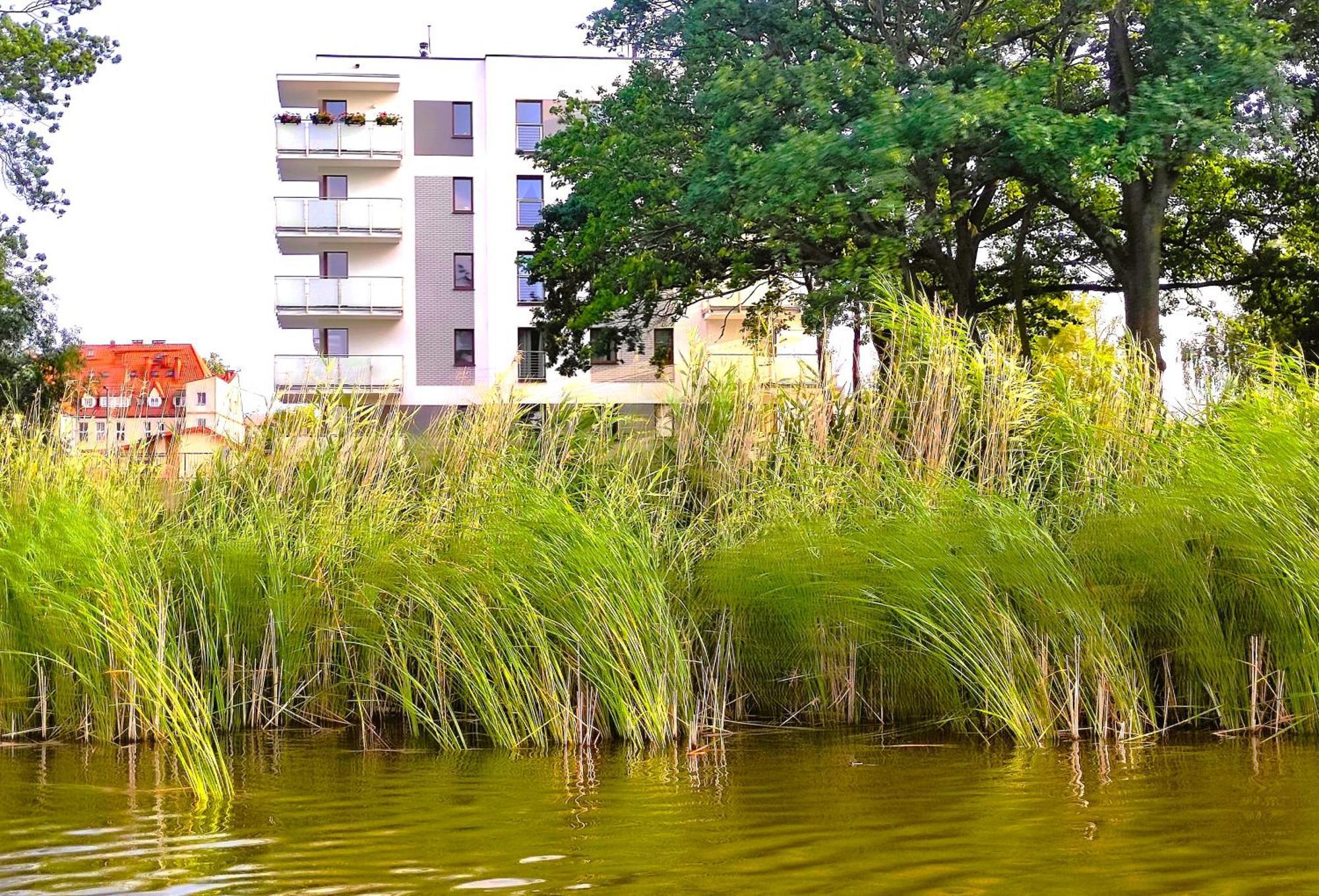 River View - Widok Na Wode, Parking W Hali, Winda, 3Pok I 5 Lozek, Klima, Netflix I Max, Centrum Ilawa Esterno foto