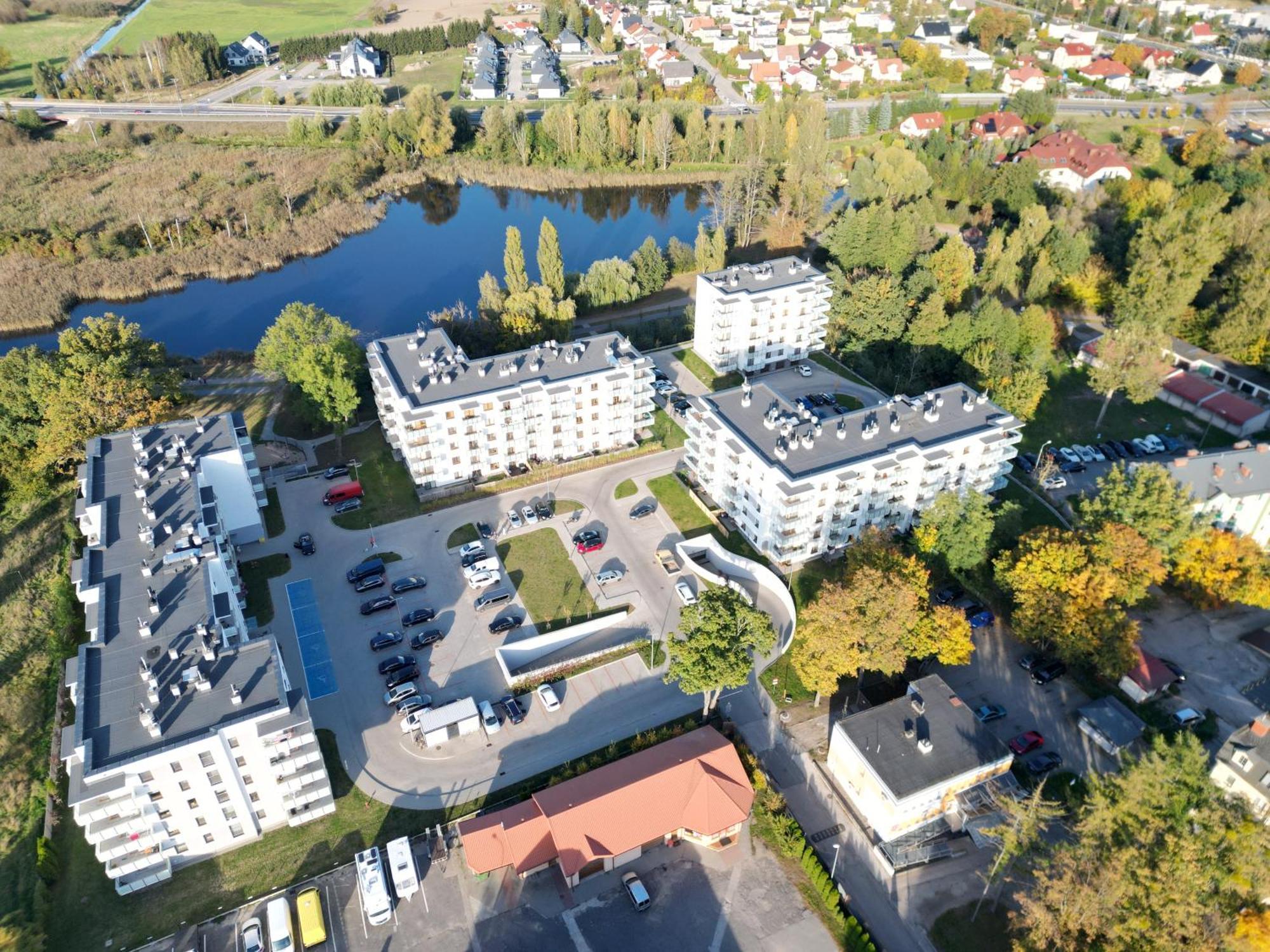 River View - Widok Na Wode, Parking W Hali, Winda, 3Pok I 5 Lozek, Klima, Netflix I Max, Centrum Ilawa Esterno foto